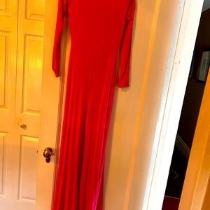 Naked Wardrobe pink bodysuit, open back